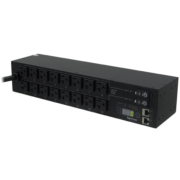 CyberPower PDU30MT16FNET power distribution unit (PDU) 16 AC outlet(s) 2U Black