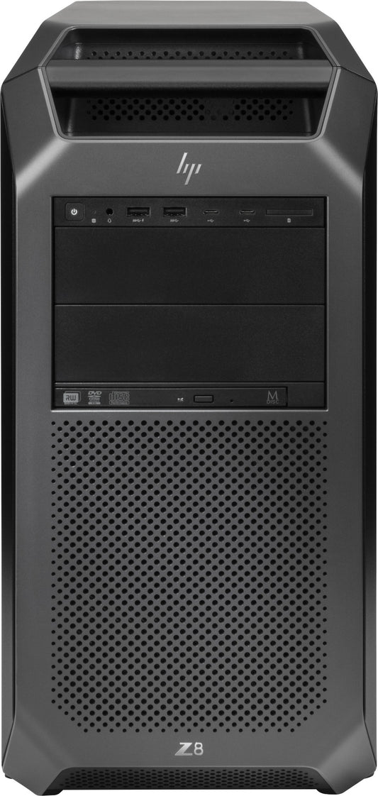 HP Z8 G4 4214R Tower Intel Xeon Silver 16 GB DDR4-SDRAM 512 GB SSD Windows 11 Pro Workstation Black