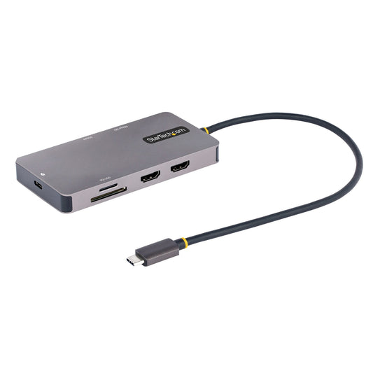 StarTech.com 120B-USBC-MULTIPORT notebook dock/port replicator Wired USB 3.2 Gen 1 (3.1 Gen 1) Type-C Gray
