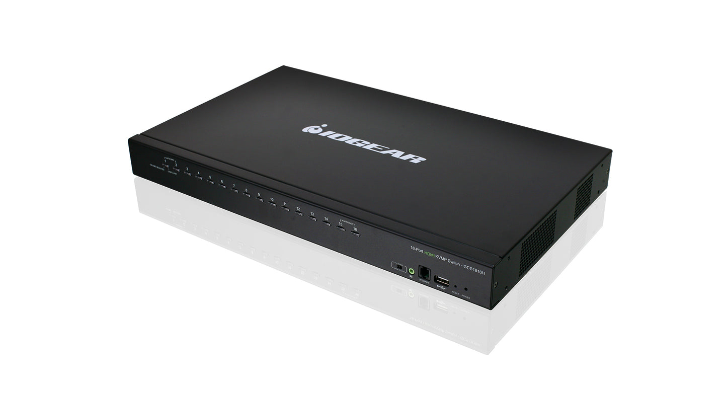 GCS1816HKITU - iogear 16-PORT USB HDMI KVM W CABLE KIT