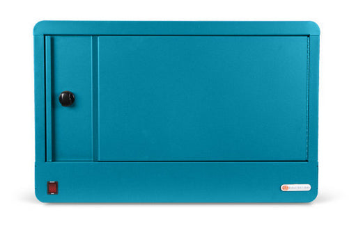 TVS16PAC-PA - Bretford 16X CUBE MICRO STATION, PADLOCK, PACIFIC BLUE