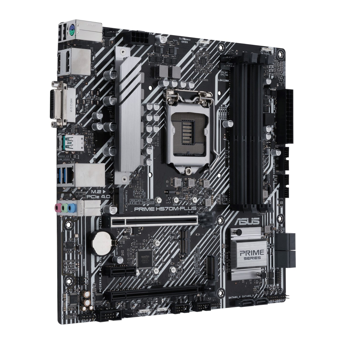 ASUS PRIME H570M-PLUS/CSM Intel H570 LGA 1200 micro ATX