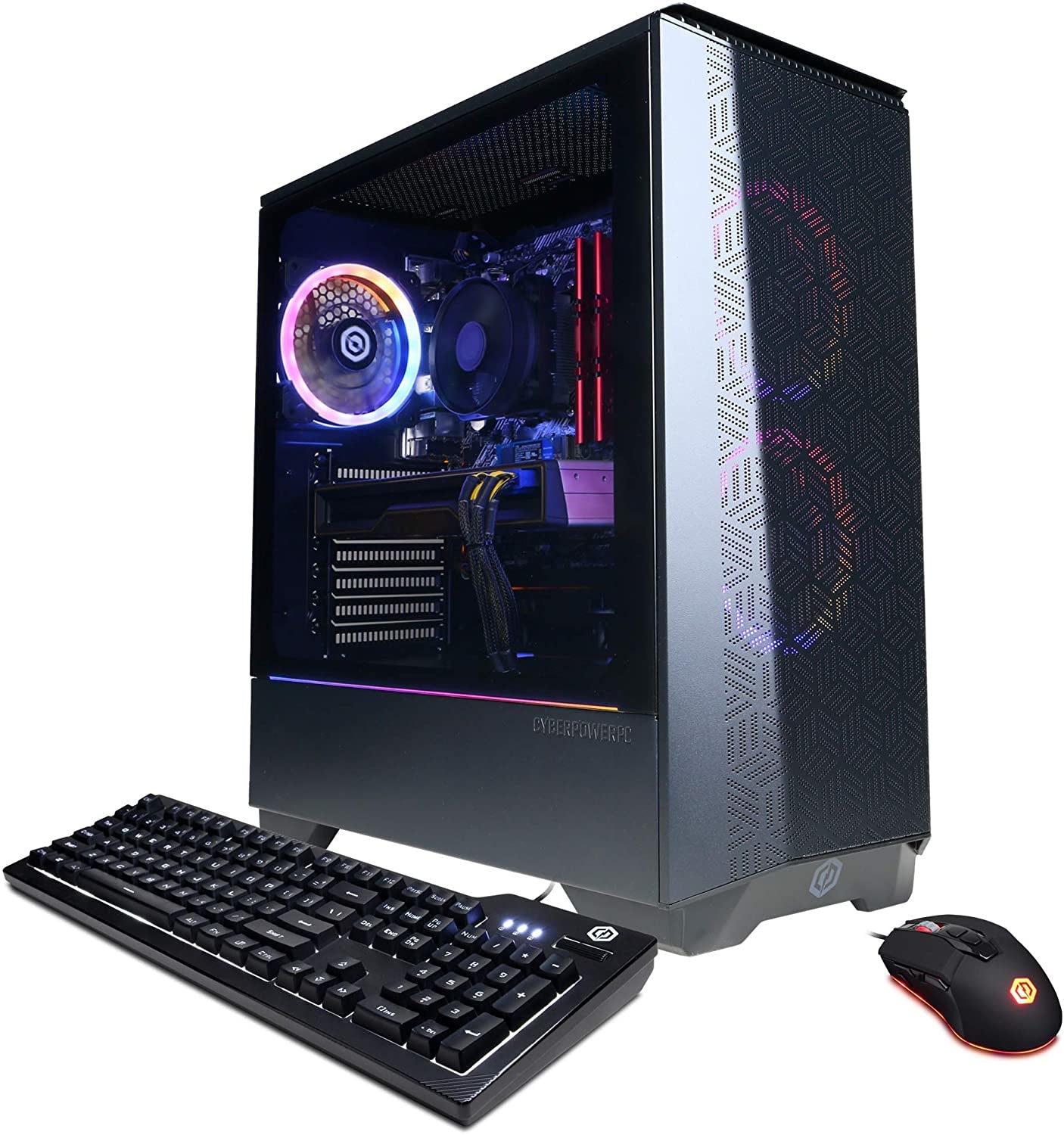 CyberpowerPC Gamer Supreme 5900X AMD Ryzenâ„¢ 9 32 GB DDR4-SDRAM 3000 GB HDD+SSD Windows 10 Home PC Black