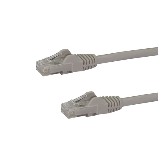 N6PATCH35GR - StarTech.com 35FT CAT6 ETHERNET CABLE GRAY 100W POE