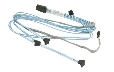 SPARE PARTS-1, 30AWG, IPASS TO 4 SATA, 70/60/50/50CM, W/ 70CM SB, RA