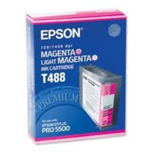 Epson C13T488011 (T488) Ink cartridge magenta, 3K pages @ 5% coverage, 125ml