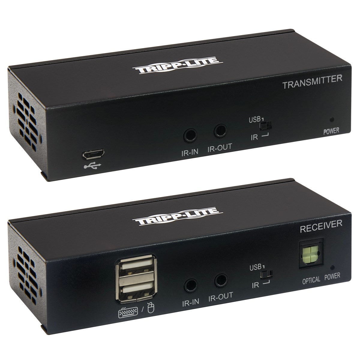 Tripp Lite B127A-1A1-BHBH AV extender AV transmitter & receiver Black