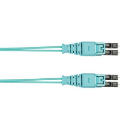 Panduit FZ2ELQ1Q1NNM010 fiber optic cable 393.7" (10 m) LC OM4 Aqua color