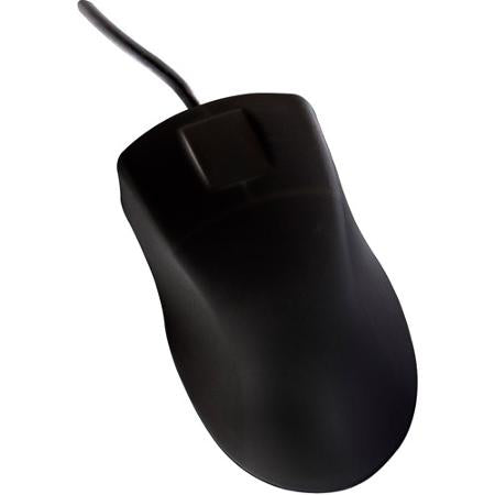 TG-CMS-B-801 - TG3 Electronics CLEANABLE SEALED BLACK MOUSE WRAPPED W/ SILICONE RUBBER. CAPACITIVE SENSOR AND D