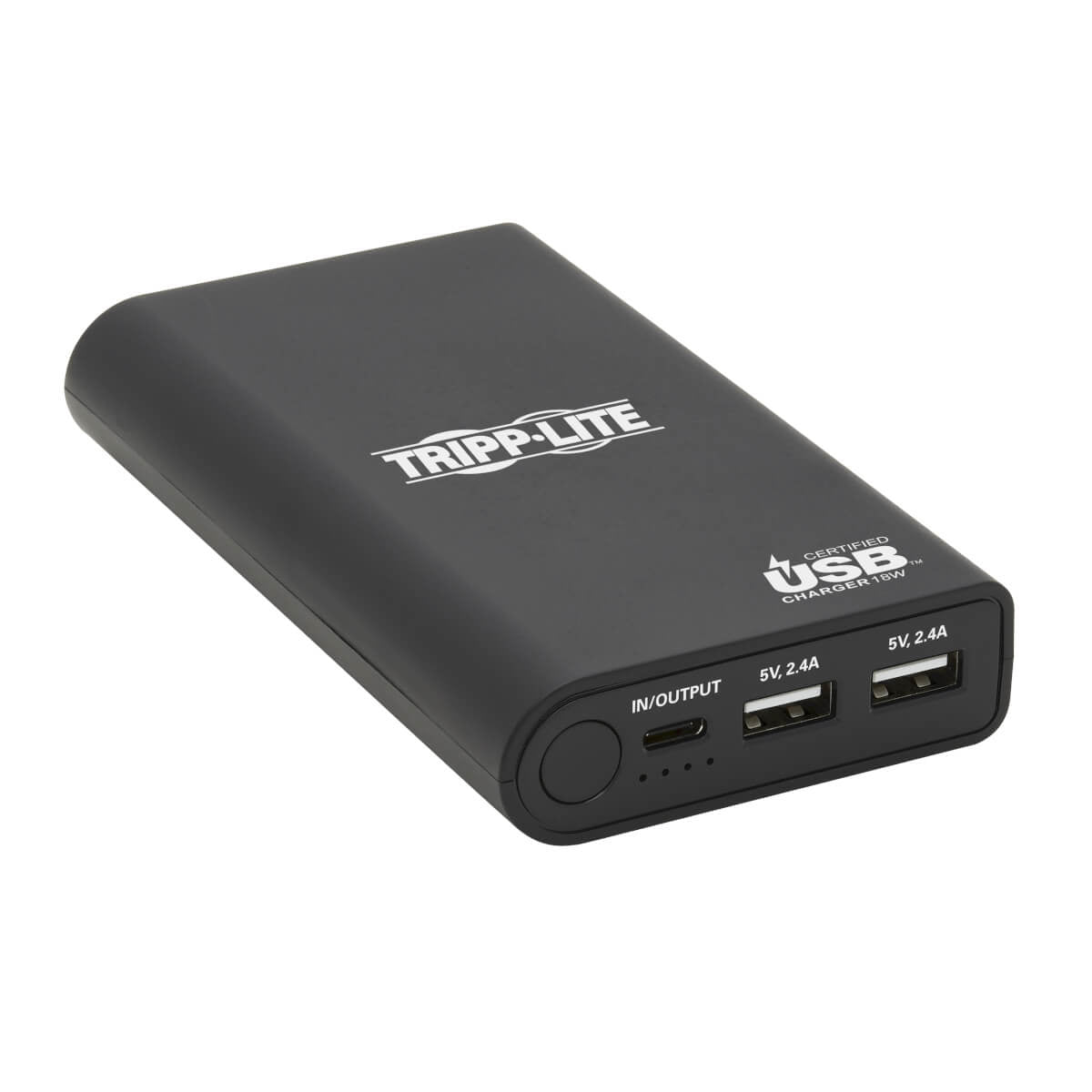 PORTABLE CHARGER - 2X USB-A, USB-C WITH PD CHARGING, 10,050MAH POWER BANK, LITHI