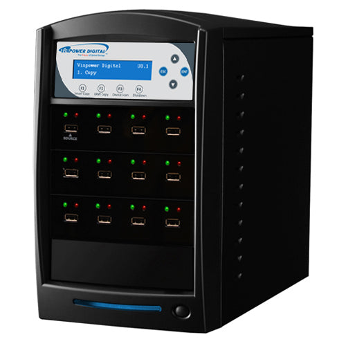 USBSHARK-11T-BK - Vinpower Digital USBSHARK 1 TO 11 USB DUPLICATOR