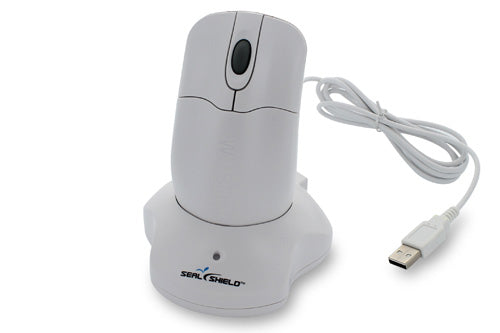 STWM042WE - Seal Shield STORM WASHABLE RECHARGEABLE WIRELESS MEDICAL GRADE OPTICAL MOUSE W/ SCROLL WHEEL