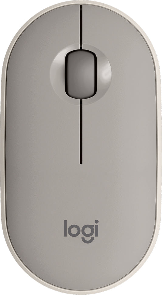 Logitech Pebble M350 mouse Ambidextrous RF Wireless + Bluetooth Optical 1000 DPI