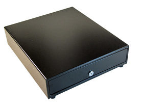 VP320-BL1416-B4 - APG Cash Drawer VASARIO 13X16 BLK 24V 4BILL