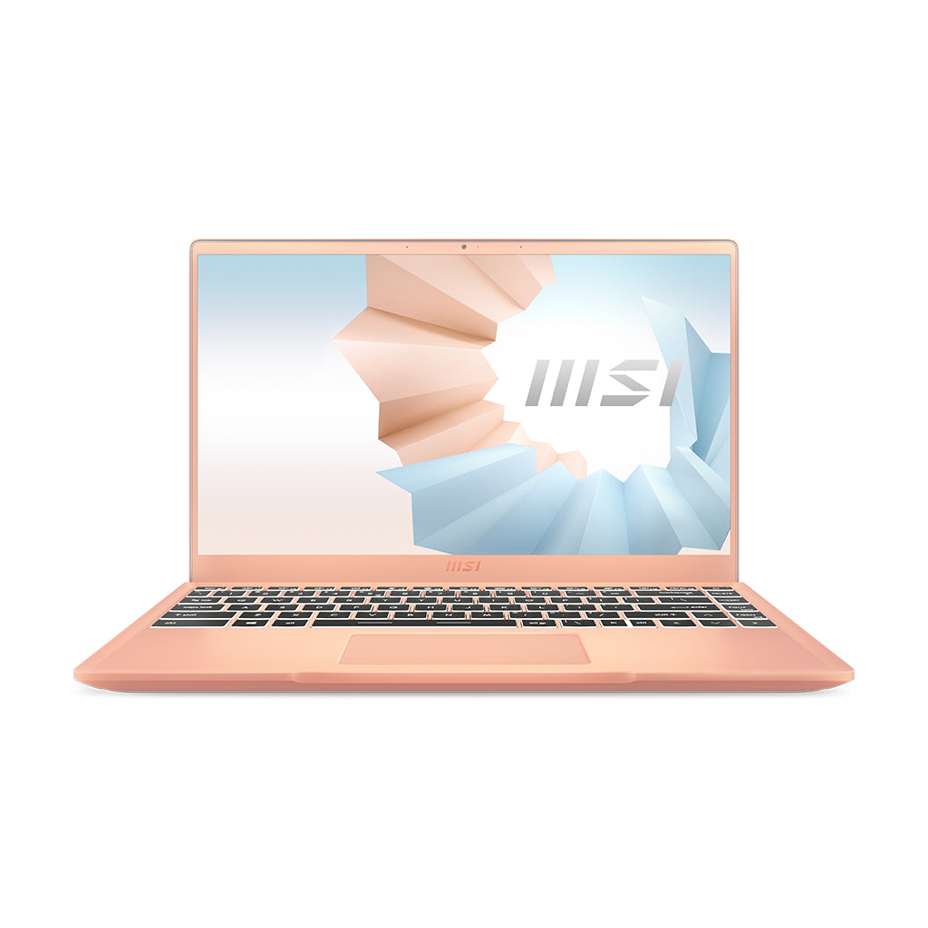 MSI Modern B11MO-857 i5-1155G7 Notebook 14" Full HD IntelÂ® Coreâ„¢ i5 8 GB DDR4-SDRAM 512 GB SSD Wi-Fi 5 (802.11ac) Windows 10 Home Beige