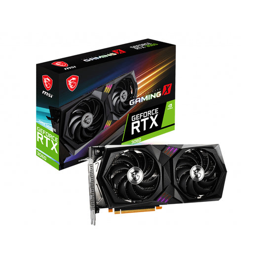 MSI GeForce RTX 3060 Gaming X 12G NVIDIA 12 GB GDDR6