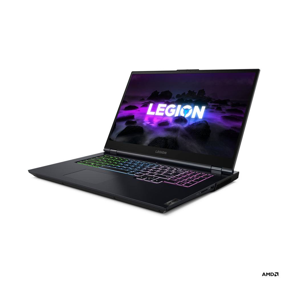 Lenovo Legion 5 5800H Notebook 17.3" Full HD AMD Ryzenâ„¢ 7 16 GB DDR4-SDRAM 512 GB SSD NVIDIA GeForce RTX 3060 Wi-Fi 6 (802.11ax) Windows 11 Home Black, Blue