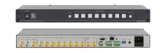 Kramer Electronics THE KRAMER VS-81HDXL IS A TRUE 8X1 SWITCHER FOR SD/HD/3G HD-SDI SIGNALS THAT LET