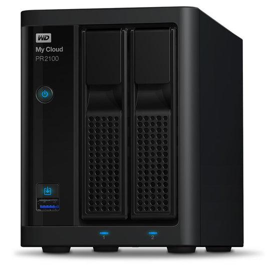 Western Digital My Cloud PR2100 NAS Desktop Ethernet LAN Black N3710