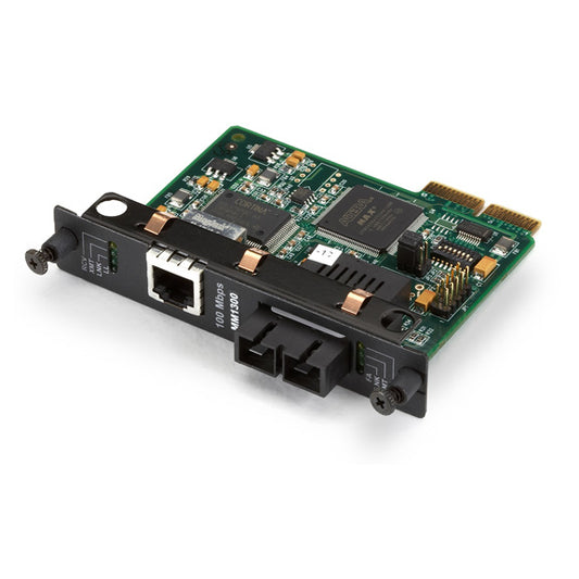 FAST ETHERNET (100-MBPS) MANAGED MEDIA CONVERTER - 100-MBPS COPPER TO 100-MBPS M