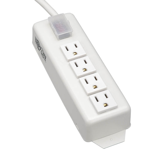 POWER STRIP 120V 5-15R 4 OUTLET METAL 6FEET  CORD 5-15P