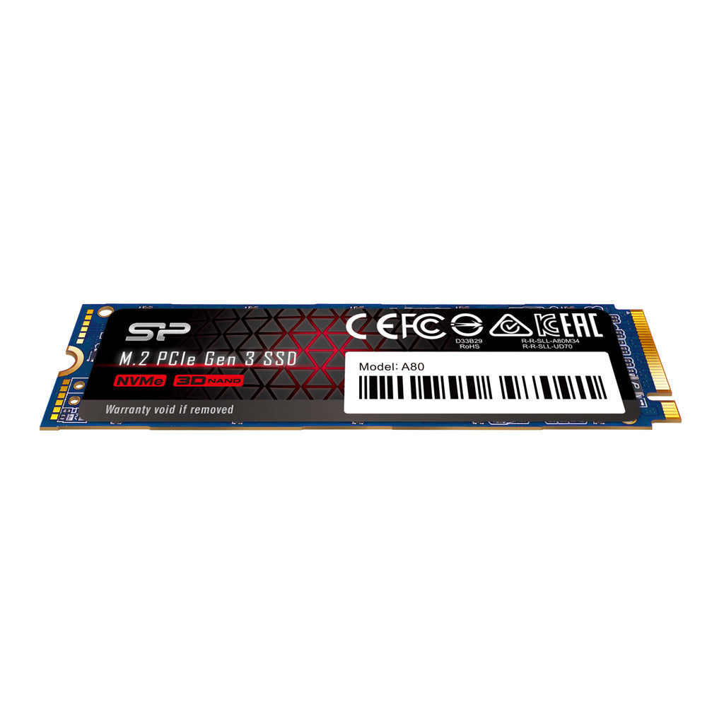 Silicon Power P34A80 M.2 1000 GB PCI Express 3.0 SLC NVMe