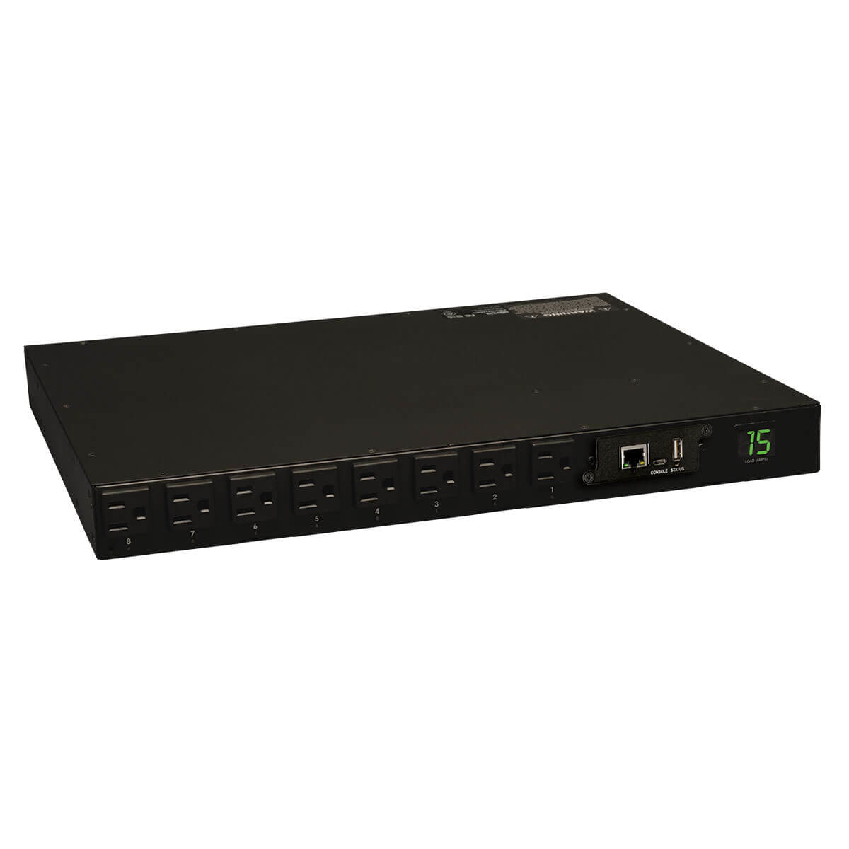 Tripp Lite PDUMH15NET power distribution unit (PDU) 16 AC outlet(s) 1U Black