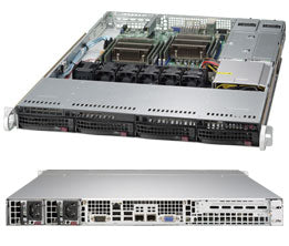 Supermicro SuperChassis 815TQC-R504WB Rack Black 500 W