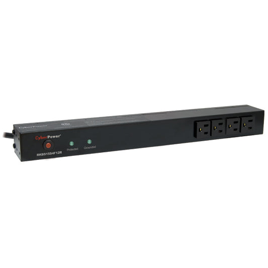 CyberPower RKBS15S4F12R surge protector Black 16 AC outlet(s) 120 V 179.9" (4.57 m)