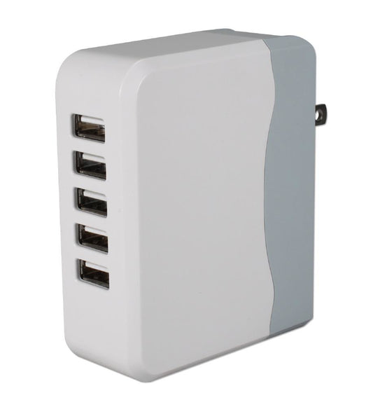 USBAC-5 - QVS 5PORT 6.8AMP USB UNIVERSAL AC