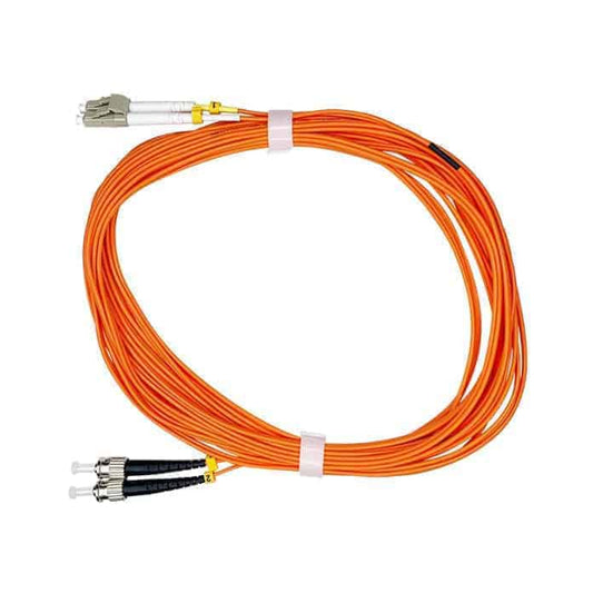C2G 20M LC-ST 50/125 OM2 DUPLEX MULTIMODE PVC FIBER OPTIC CABLE (USA-MADE) - ORA