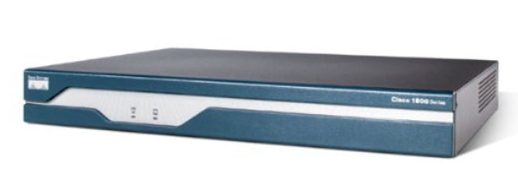 Cisco 1841, Refurbished wired router Fast Ethernet Black, Blue, Stainless steel