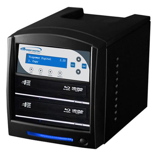 SHARKBLU-S2T-BK - Vinpower Digital VINPOWERDIGITALSHARKBLUHDDTO2BLU-RAY/DVD/CDDUPLICATOR