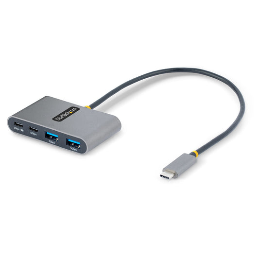 StarTech.com 5G2A2CPDB-USB-C-HUB interface hub USB 3.2 Gen 1 (3.1 Gen 1) Type-C 5000 Mbit/s Gray