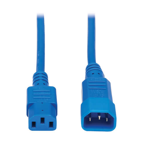 17552 - C2G 6FT C14 TO C13 14/3 SJT BLUE