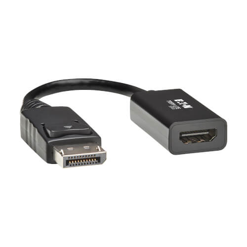 P13606NH2V2LB - Tripp Lite DisplayPort to HDMI Adapter Converter 4K DP 1.2 to HDMI M/F 6" 6in