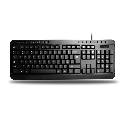 AKB-132PB - Adesso AKB-132 - MULTIMEDIA DESKTOP KEYBOARD (PS/2)