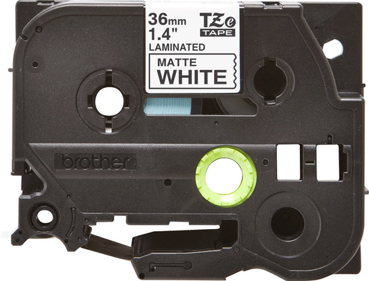 TZEM261 - Brother BLACK IN MATTE WHITE