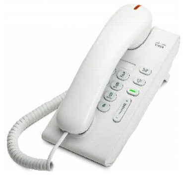 CISCO UC PHONE 6901, WHITE, SLIMLINE HANDSET REMANUFACTURED