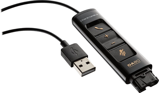 POLY DA80 USB cable USB 2.0 USB A Black