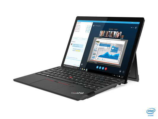 Lenovo ThinkPad X12 Detachable i7-1180G7 Hybrid (2-in-1) 12.3" Touchscreen Full HD+ IntelÂ® Coreâ„¢ i7 16 GB LPDDR4x-SDRAM 512 GB SSD Wi-Fi 6 (802.11ax) Windows 10 Pro Black