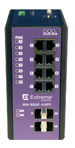 Extreme networks 16804 network switch Managed L2 Gigabit Ethernet (10/100/1000) Power over Ethernet (PoE) Black, Lilac