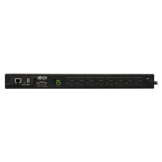 Tripp Lite PDUMNH15 power distribution unit (PDU) 8 AC outlet(s) 1U Black