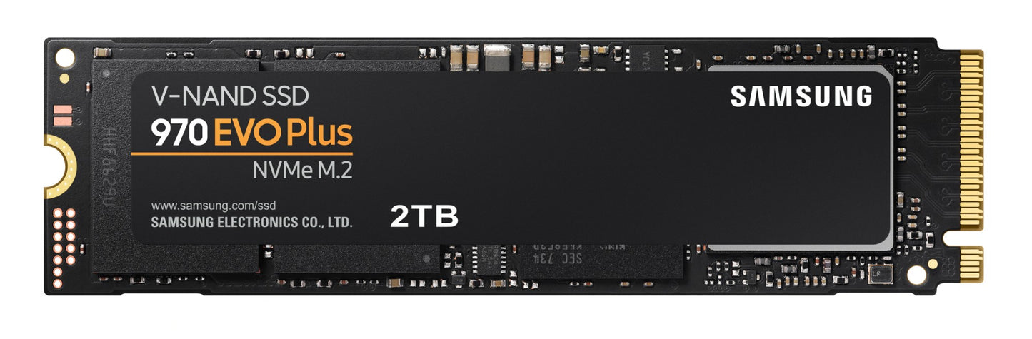 SAMSUNG 970 EVO PLUS SERIES - 2TB PCIE NVME - M.2 INTERNAL SSD