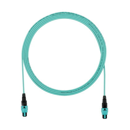Panduit FRZUP77Y002F023 fiber optic cable 276" (7.01 m) PanMPO OFNP OM4 Aqua color