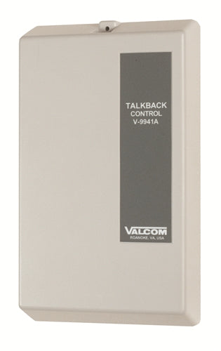 V-9941A - Valcom TALKBACK, 1 ZONE PAGE CONTROL