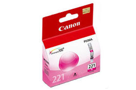 2948B001 - Canon CLI-221 MAGENTA INK TANK - CARTRIDGE - FOR MP980, MP560, MP620, MP640, MP990, MX