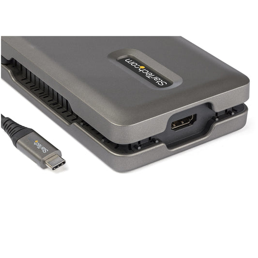 StarTech.com DKT31CSDHPD3 notebook dock/port replicator Wired USB 3.2 Gen 2 (3.1 Gen 2) Type-C Gray