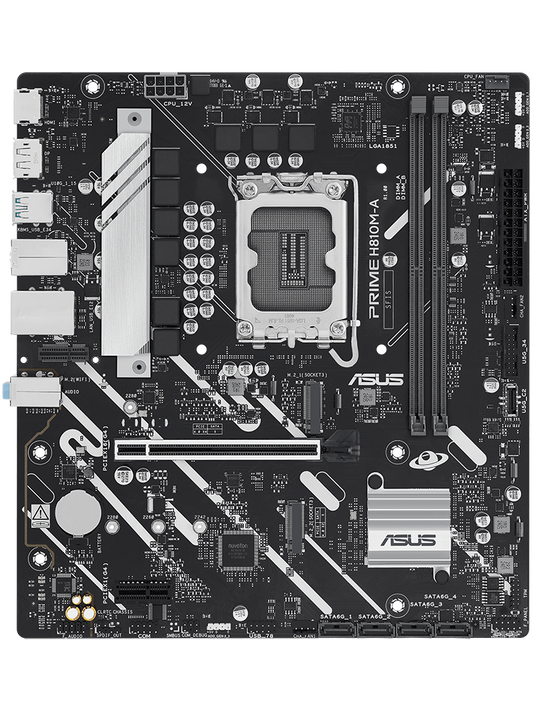 H810M-A-CSM - Asus Intel H810 LGA 1851 mATX Motherboard