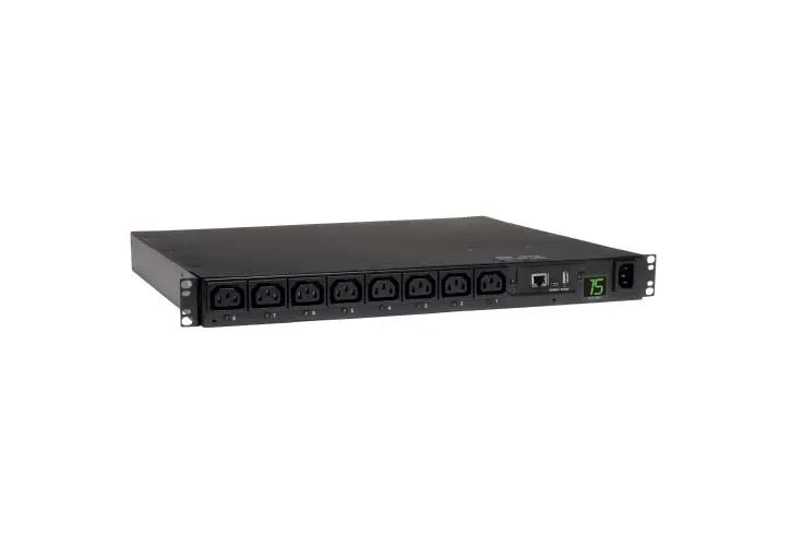 PDUMH15HVNET - Tripp Lite PDU SWITCHED 200V - 240V 15A C13 8 OUTLET C14 HORIZONTAL 1URM